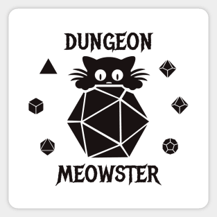 Dungeon Meowster Sticker